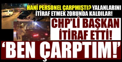 Alkol alıp kaza yapan CHP'li Başkan itiraf etti!