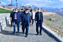 Başkan Çınar, Yapımı Süren Seyir Terasını İnceledi Haberi