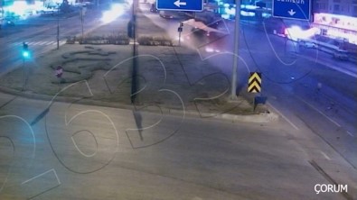Çankırı, Çorum Ve Kırıkkale'deki Trafik Kazaları KGYS Kamerasında