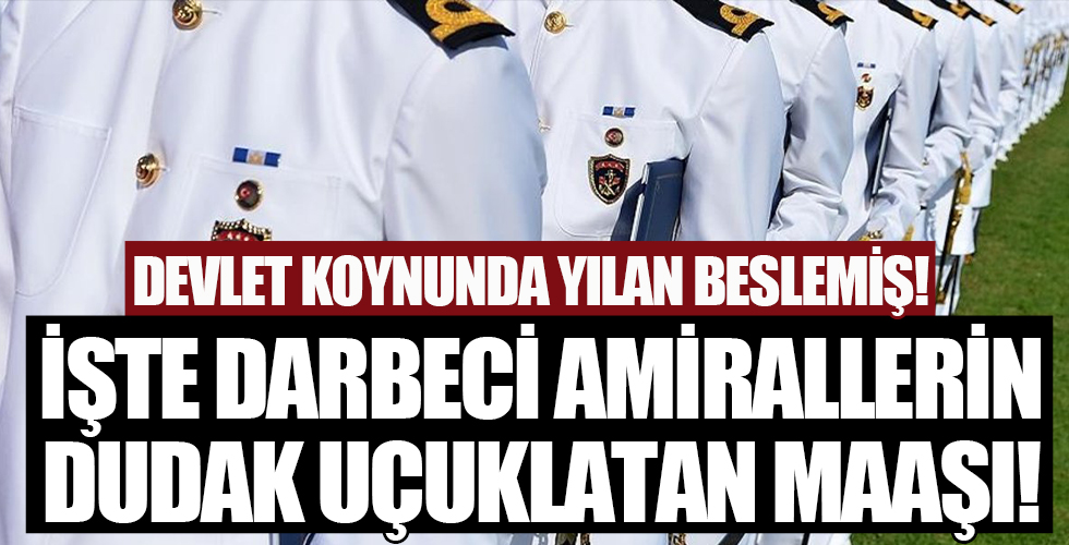 Devlet koynunda yılan beslemiş... Darbe iması yapan emekli amirallerin maaşları kesilsin!