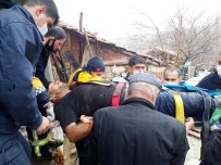 Hisarcık'ta Bina Merdiveni Çöktü Açıklaması 1 Ağır Yaralı Haberi