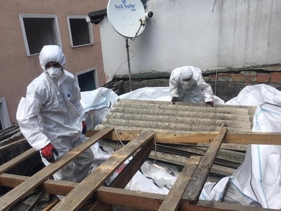 Kağıthane'de Asbeste Geçit Yok