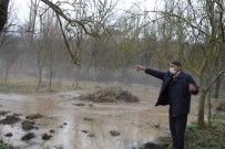 Domaniç'te Dereler Taştı, Tarım Arazileri Sular Altında Kaldı Haberi