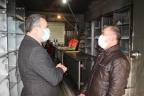 Dükkanı Yanan Esnafa Burhaniye Belediyesi Destek Oldu