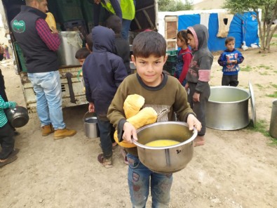 HAYAD'dan Afrin'de duygulandıran yardım!