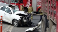 Kuzey Marmara Otoyolunda Otomobil Kamyona Arkadan Çarptı Açıklaması 1 Ölü