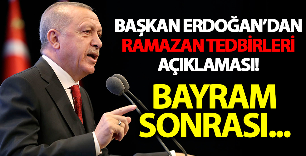 Başkan Erdoğan'dan önemli açıklamalar!