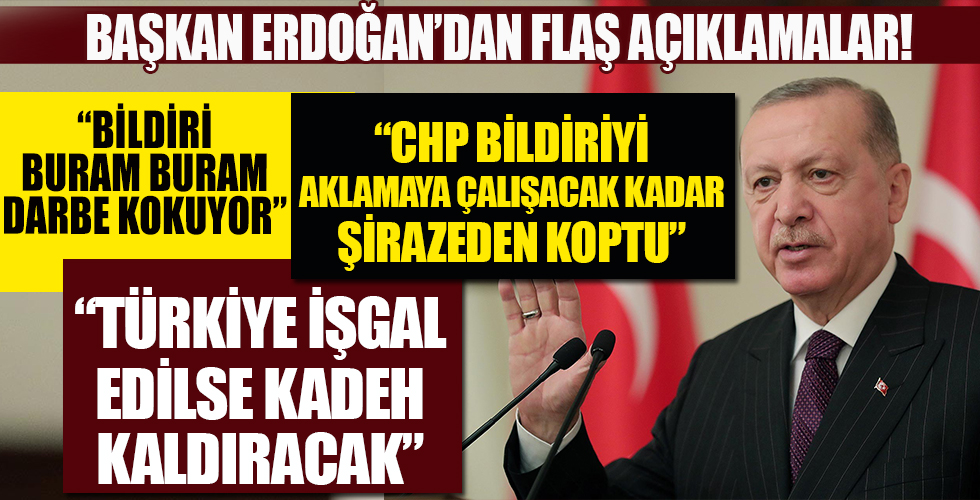 Başkan Erdoğan'dan önemli açıklamalar