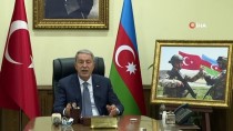 Milli Savunma Bakanı Akar, Azerbaycan Savunma Bakanı Hasanov İle Video Konferansla Görüştü Açıklaması
