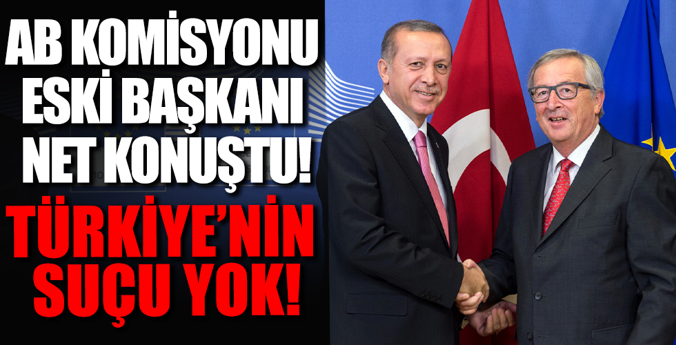 AB Komisyonu eski Başkanı Juncker: Protokol olayında Türkiye'nin suçu yok