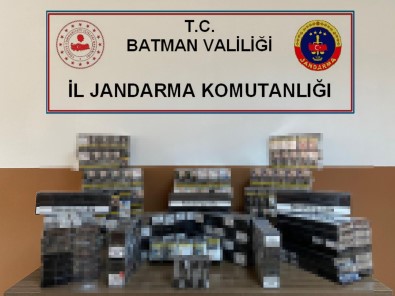 Batman'da 5 Bin 500 Bin Paket Kaçak Sigara Ele Geçirildi