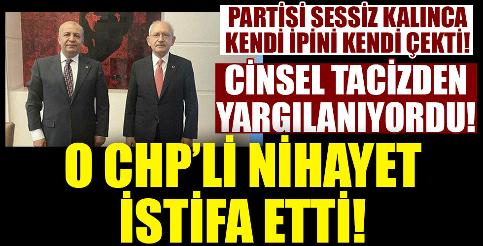 Cinsel tacizden yargılanan CHP Bitlis İl Başkanı Veysi Uyanık istifa etti