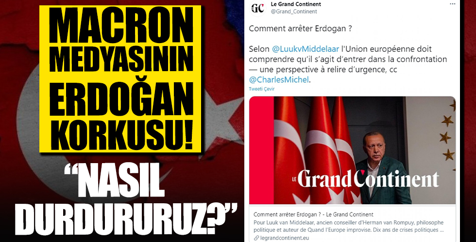 Fransız Le Grand Continent'ın Erdoğan korkusu