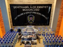 Gaziantep'te Kaçak Alkol Operasyonu