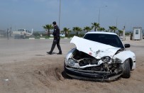 Osmaniye'de Anne Ve Bebeği Kazada Yaralandı