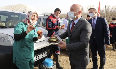 Vali Varol 'Etçi Ve Kombine Irkların Yaygınlaştırılması Projesi' Açılış Programına Katıldı