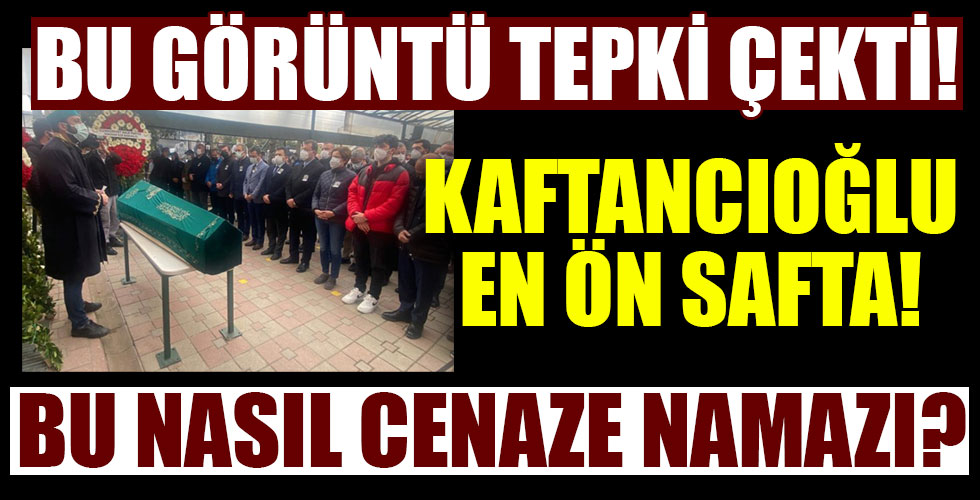 Canan Kaftancıoğlu erkeklerle birlikte aynı safta cenaze namazı kıldı!