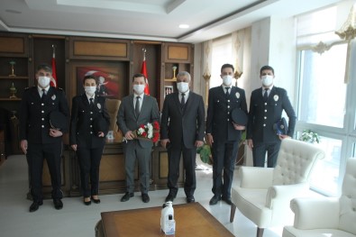 Emniyet Müdürü Ekşi'den Kaymakam Demirer'e Ziyaret