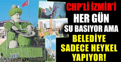 İzmir'e heykelci zihniyet eziyeti!