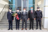 Kaymakam Türkman'dan Kahraman Polislere Ziyaret
