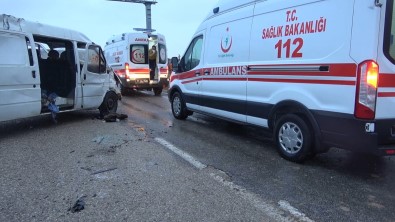 Panelvan Minibüs Takla Attı Açıklaması 1 Ölü, 7 Yaralı