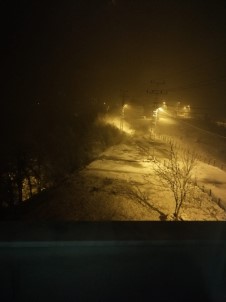 Zonguldak'ın Yüksek Kesimlerine Kar Yağdı