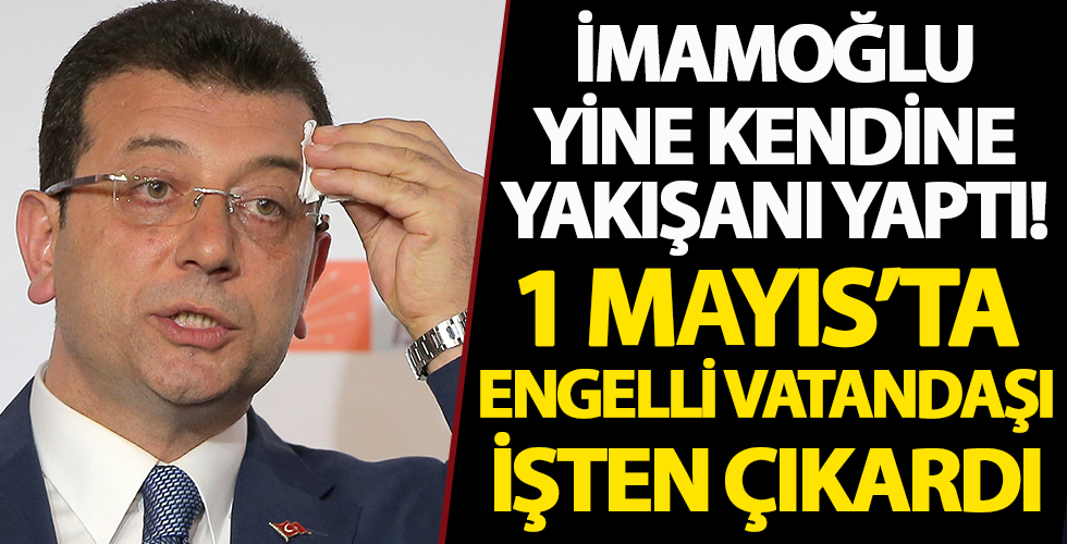 İmamoğlu'ndan 1 Mayıs'ta skandal hareket!