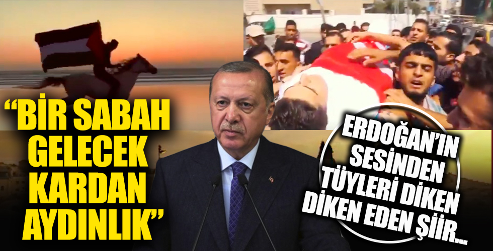 Cumhurbaşkanı Erdoğan, 'Kardan Aydınlık' şiirini okudu