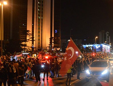 Türkiye tek yürek! Ankara ve İstanbul'da İsrail protestosu!