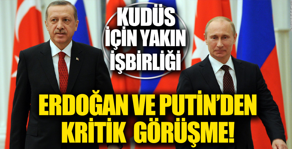 Başkan Erdoğan Putin ile görüştü!