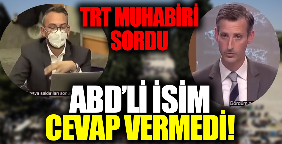 TRT muhabiri sordu! ABD'li isim cevap veremedi