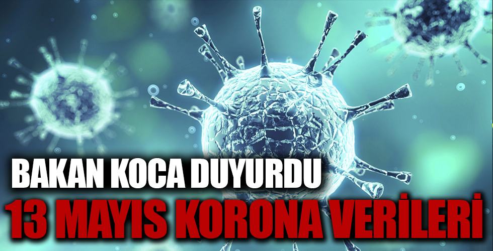 Sağlık Bakanlığı 13 Mayıs koronavirüs vaka ve vefat tablosunu paylaştı