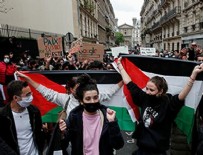 Fransa'da Filistin'e destek gösterilerine sert polis müdahalesi!