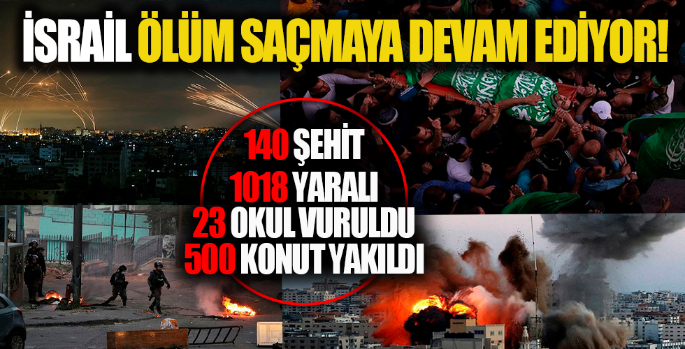 İsrail 3 koldan Filistin'i katlediyor