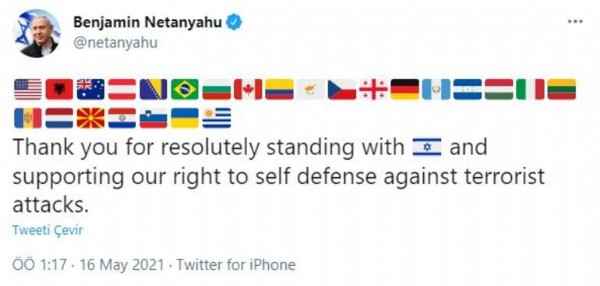 Netanyahu 'katliam'a destek veren ülkeleri açıkladı!
