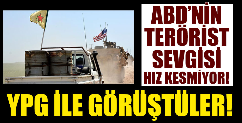 ABD yönetiminden PKK'lı teröristlere ziyaret!