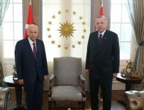 Başkan Erdoğan, Devlet Bahçeli görüşmesi sona erdi!