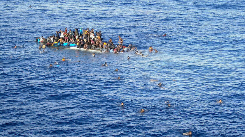 Facia! En az 57 mülteci boğuldu...