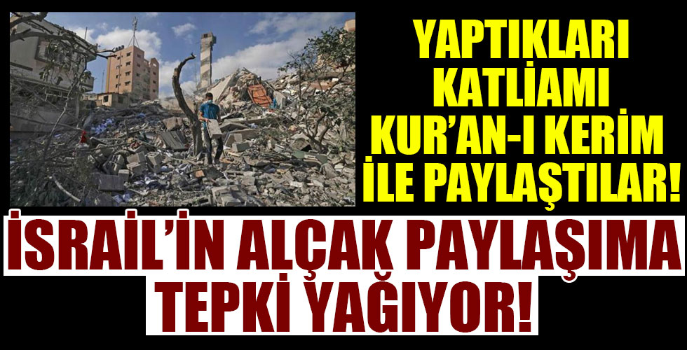 İsrail bunu da yaptı! Büyük skandal, tepki yağıyor!