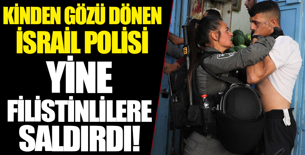 İsrail polisi, Şam Kapısı'nda toplanan Filistinlilere saldırdı
