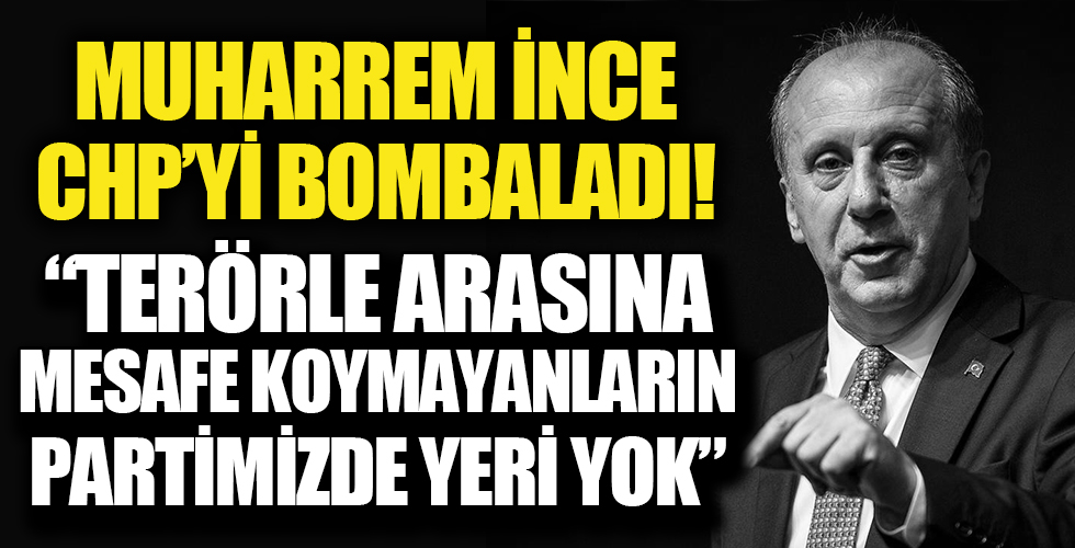 Muharrem İnce'den flaş açıklamalar: Atatürk'e saygısızlık yapanı partide istemiyoruz