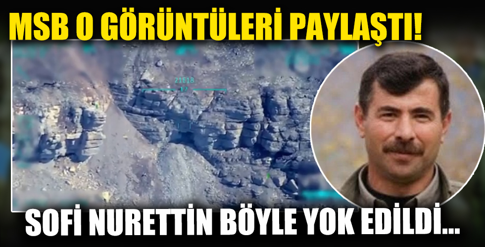 Sofi Nurettin böyle yok edildi! Her şey tam da o noktada başladı! Gara'da F-16 ile nokta atış...