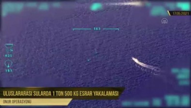 Suriye açıklarında 1,5 ton uyuşturucu madde ele geçirildi