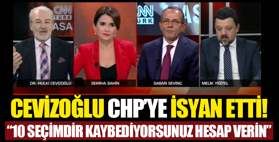 Hulki Cevizoğlu'ndan CHP'ye: Ben oy veriyorum hesap ver