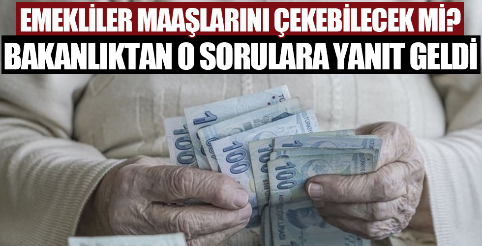 İçişleri Bakanlığı tam kapanmada merak edilen konulara açıklık getirdi | Emekliler maaş çekmek için dışarıya çıkabilir mi? ATM'ye gitmek serbest mi?