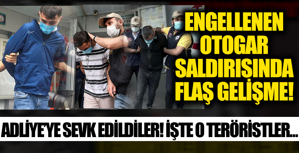 İstanbul'da 5 kilo patlayıcıyla yakalanmışlardı! PKK'lı teröristler adliyeye sevk edildi