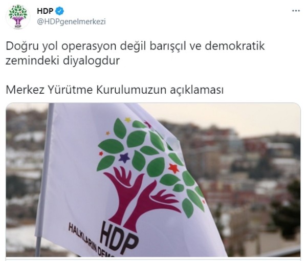 HDP, TSK'nın Irak'ın kuzeyindeki operasyonlarını eleştirdi
