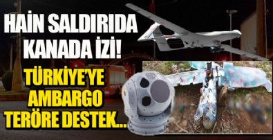 Diyarbakır'daki hain saldırıda Kanada izi! Terör örgütü PKK'nın elindeki dronlar Kanada'dan mı?