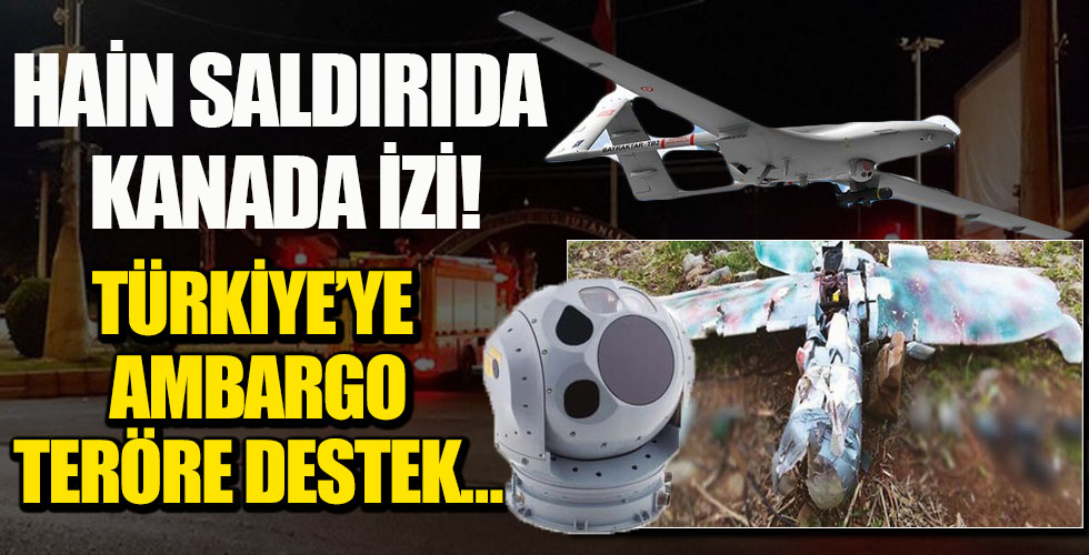 Diyarbakır'daki hain saldırıda Kanada izi! Terör örgütü PKK'nın elindeki dronlar Kanada'dan mı?
