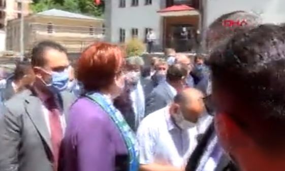 Rize karıştı! Meral Akşener apar topar ayrıldı